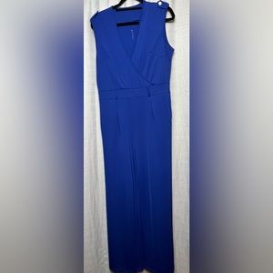 Women’s Blue Pants Jumpsuit